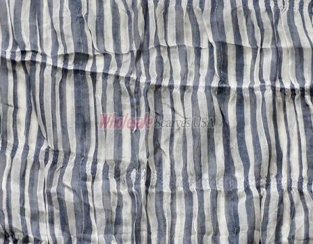 (image for) Premium stripe print scarf#s0662-1