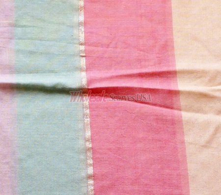 (image for) Premium stripe print scarf#s0681-3