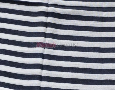 (image for) Premium stripe print scarf#s0734-1