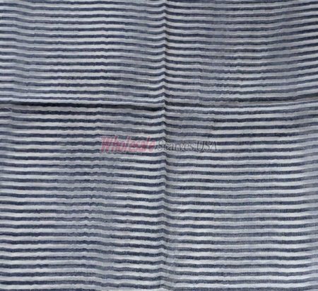 (image for) Premium stripe print scarf#s0751-1