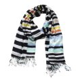(image for) Premium stripe print scarf#s0645-1