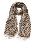 (image for) Premium animal print scarf # s0648-1