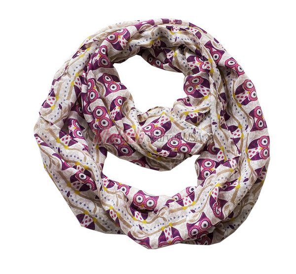 (image for) Infinity animal print scarf#s0652-1