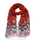 (image for) Premium dot print scarf#s0677-1