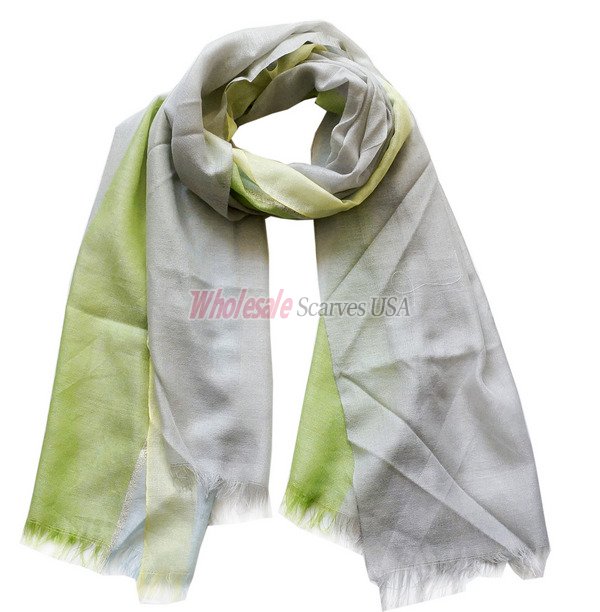 (image for) Premium stripe print scarf#s0681-1
