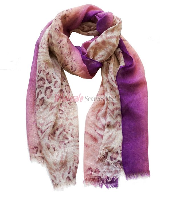 (image for) Premium animal print scarf # s0701-2