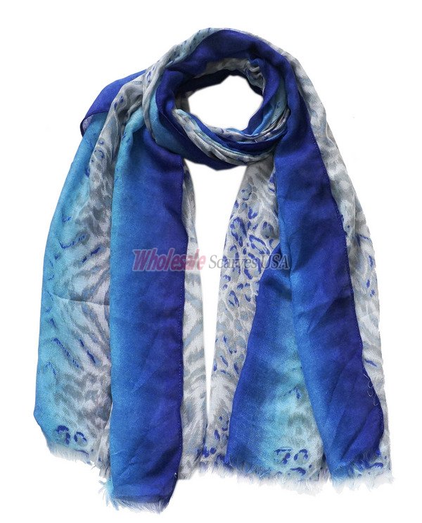 (image for) Premium animal print scarf # s0701-3
