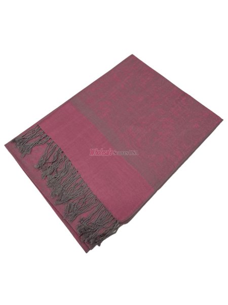 (image for) Paisley Jacquard Shawl Orchid Pink