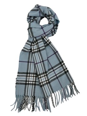 Woven Classic Scarf A67 Blue 12-pack