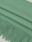 (image for) Silky Light Solid Pashmina Minty Green