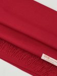 (image for) Silky Light Solid Pashmina Red