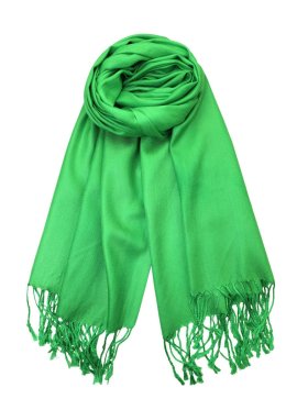 Solid Pashmina kelly Green