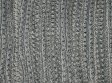 (image for) Stripe Loop Scarf Dark grey