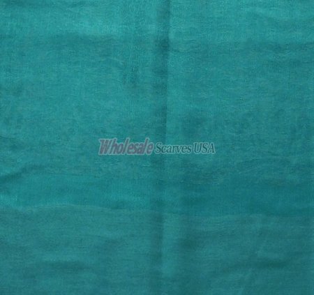 (image for) Paisley Jacquard Shawl Medium Aquamarine