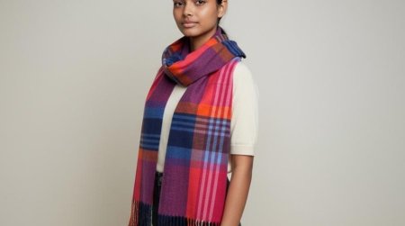 (image for) Plaid Scarf on sale!