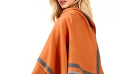 Reversible Border Shawl