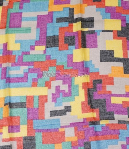 (image for) Premium Pattern Print Scarf Assorted