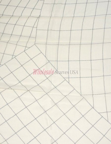 (image for) Premium Square Print Scarf S0104 Yellow