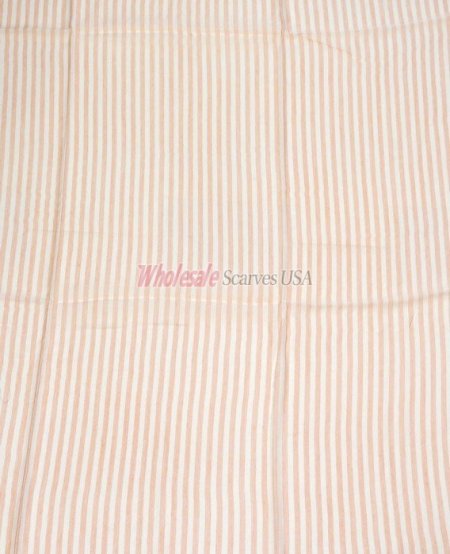 (image for) Premium Strip Print Scarf S0107 Orange