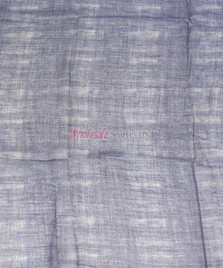 (image for) Premium Strip Print Scarf S0109 Blue