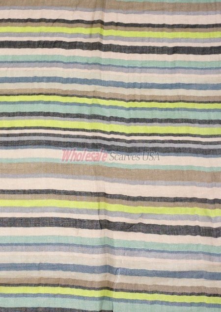 (image for) Premium Strip Print Scarf S0131 Assorted