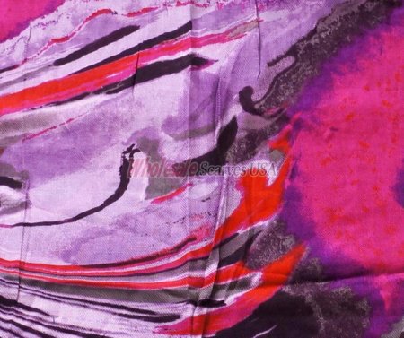(image for) Premium paisley print scarf #s0602-1