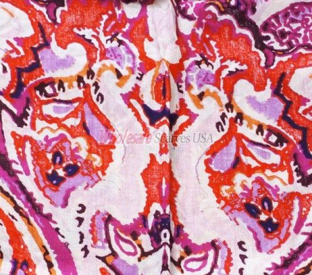 (image for) Premium paisley print scarf #s0603-1