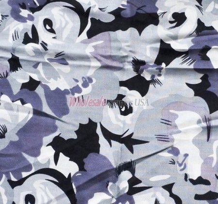 (image for) Infinity flower print scarf#s0604-1
