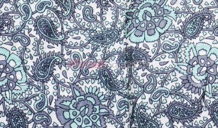 (image for) Premium paisley print scarf #s0620-1
