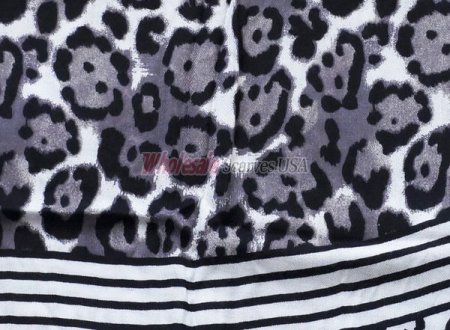 (image for) Premium animal print scarf # s0627-1
