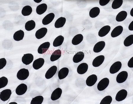 (image for) Infinity dot print scarf#s0633-3