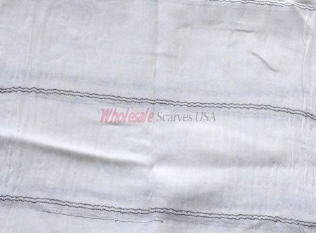 (image for) Premium stripe print scarf#s0664-1
