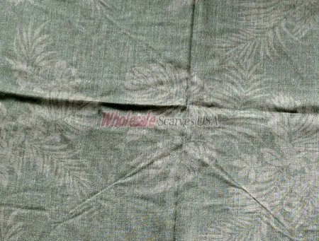 (image for) Premium flower print scarf #s0671-1