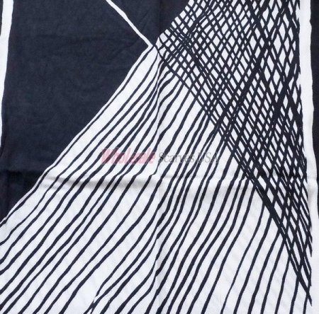 (image for) Premium stripe print scarf#s0692-1
