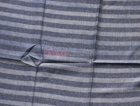 (image for) Premium stripe print scarf#s0712-1
