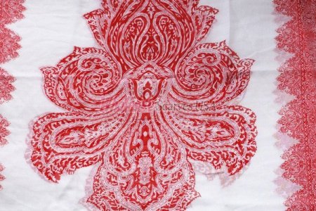 (image for) Infinity other print scarf#s0719-1 red