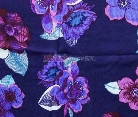 (image for) Premium flower print scarf #s0739-1