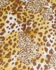 (image for) Premium Leopard Print Scarf Yellow