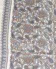 (image for) Premium Floral Print Scarf S0007 Brown