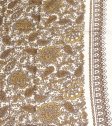 (image for) Premium Floral Print Scarf S0007 Gold