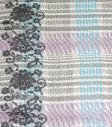 (image for) Premium Floral Print Shawl Grey