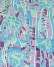 (image for) Premium Floral Print Scarf Light Blue
