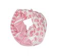 (image for) Premium Infinity Print Scarf Pink