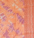 (image for) Premium Pattern Print Scarf Orange