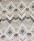 (image for) Premium Strip Print Scarf S0034 Grey