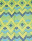 (image for) Premium Strip Print Scarf S0034 Green