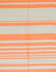 (image for) Premium Strip Print Scarf S0036 Orange