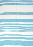 (image for) Premium Strip Print Scarf S0036 Blue