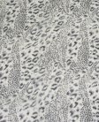 (image for) Premium Animal Print Shawl Black / White