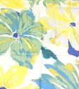 (image for) Premium Floral Print Scarf S0045 Yellow